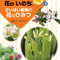 絵本「さいばい植物の花のひみつ(くらべて発見 花の「いのち」3)」の表紙（サムネイル）