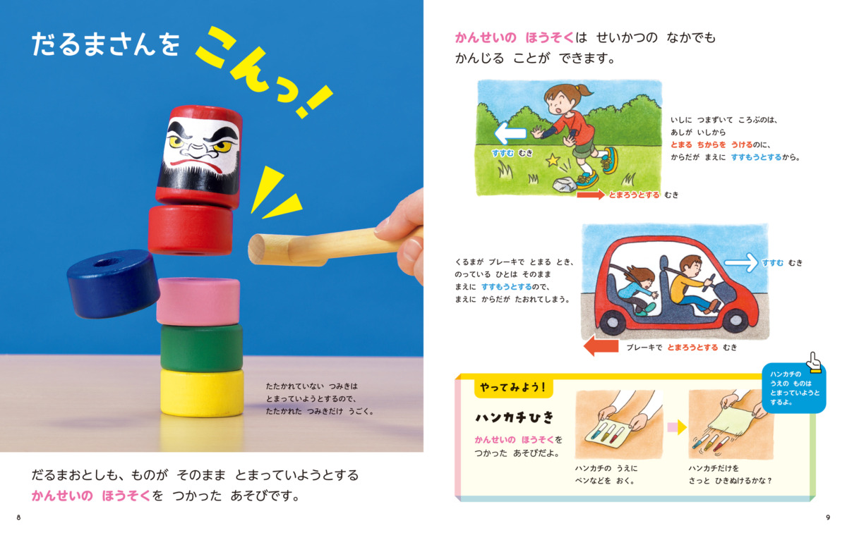 絵本「うごく」の中面